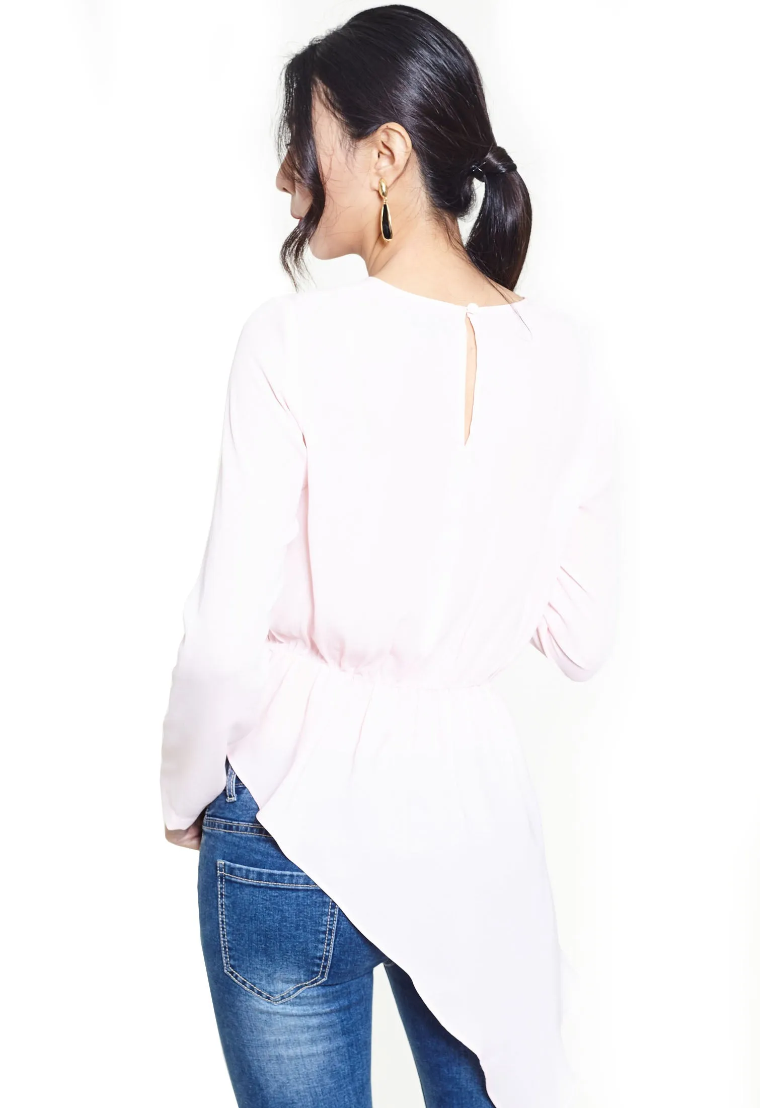 Asymmetrical Long Sleeve Top