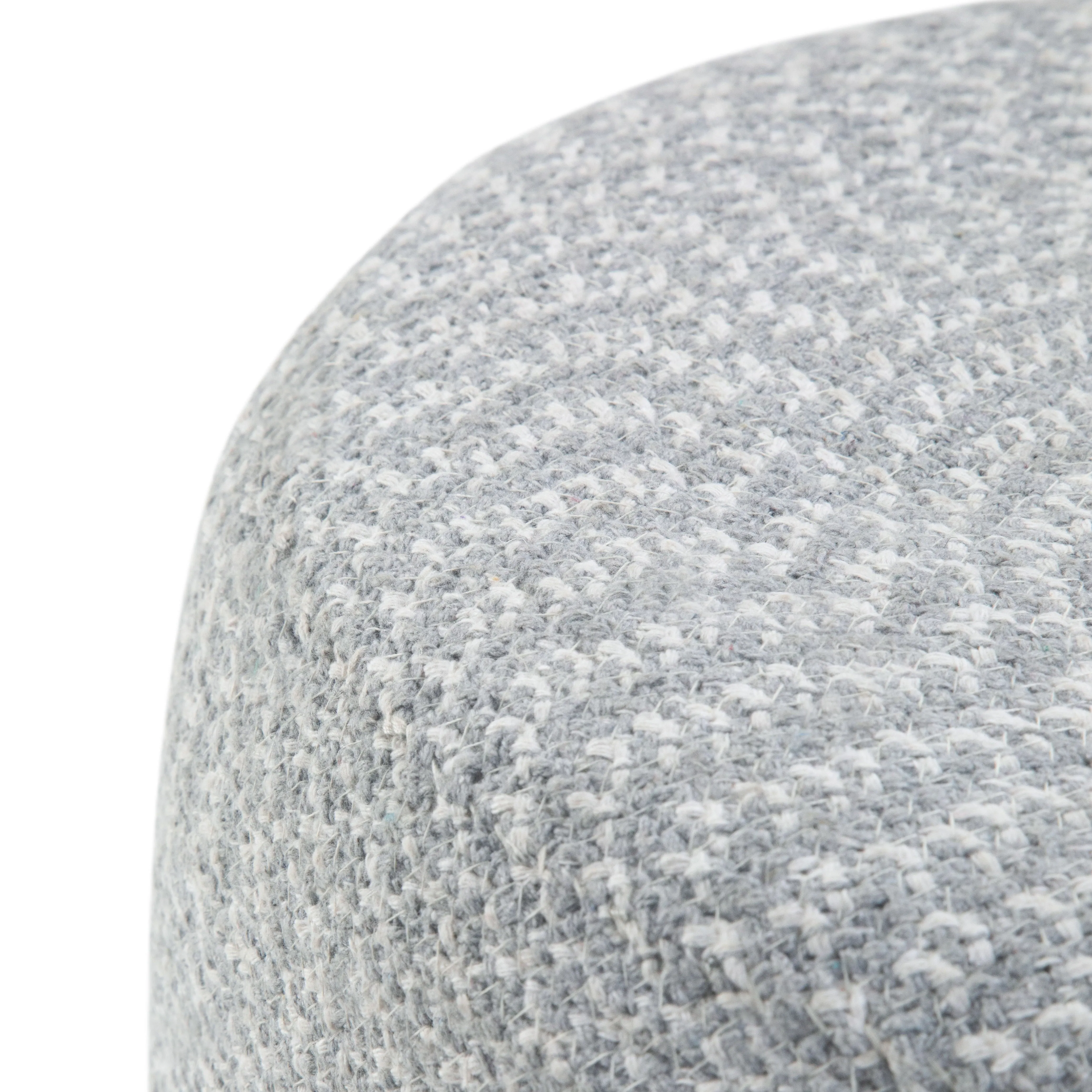 Bayley - Versatile Round Braided Pouf by Couch.com