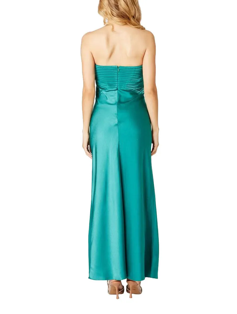 Beautiful Chaos Strapless Maxi Dress
