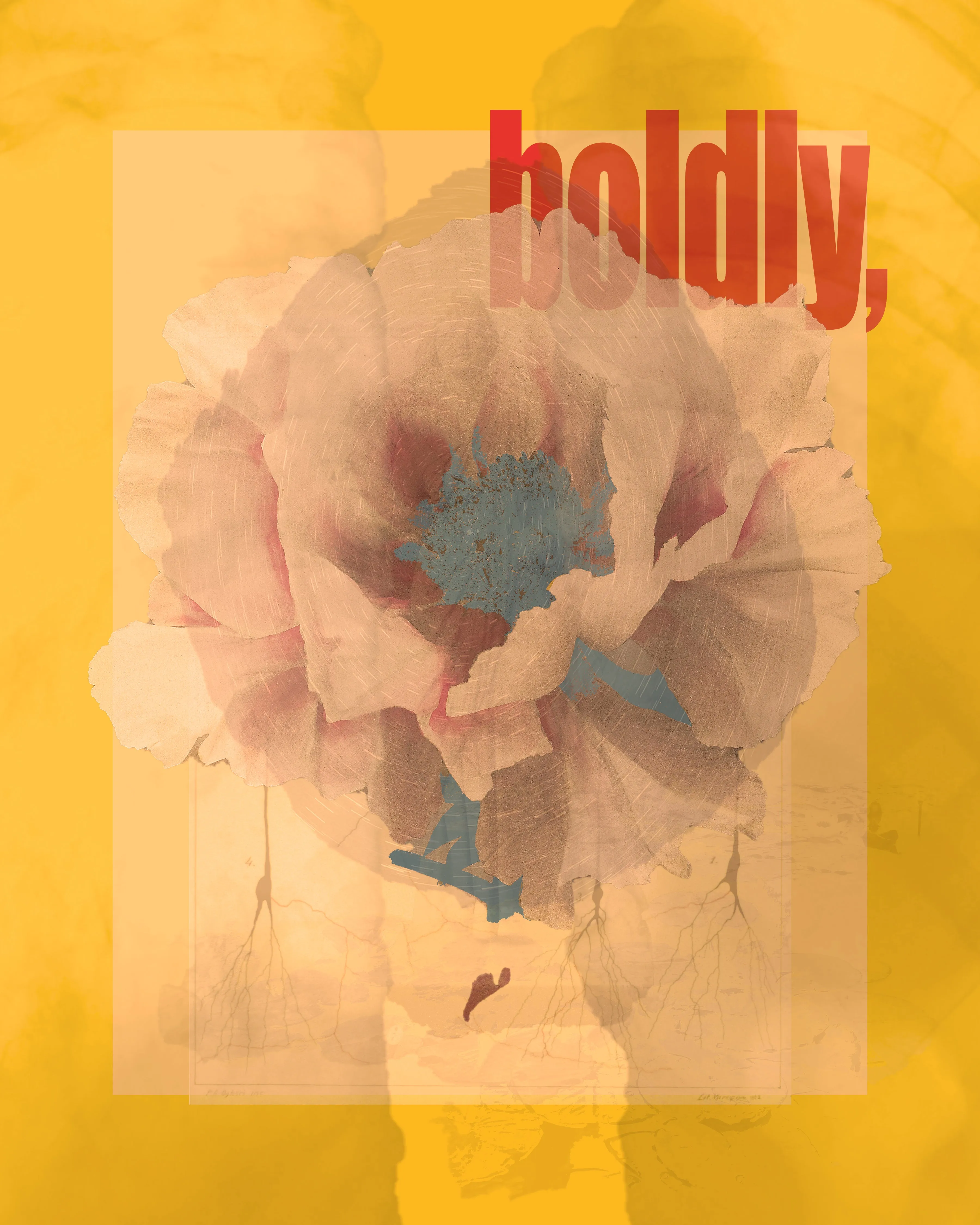 Boldly, an infinity scarf