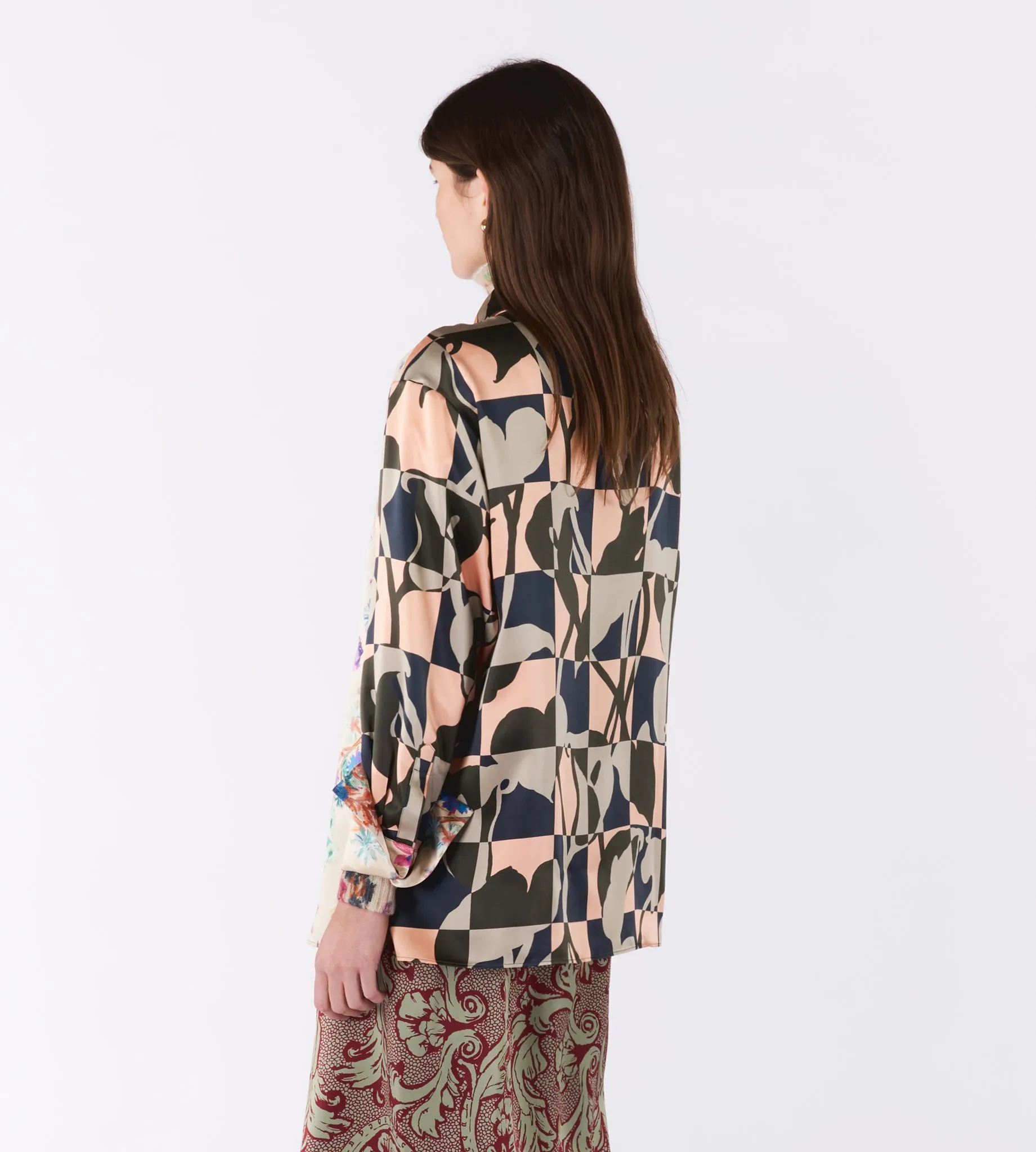 Bonnie - Camicia versatile in seta