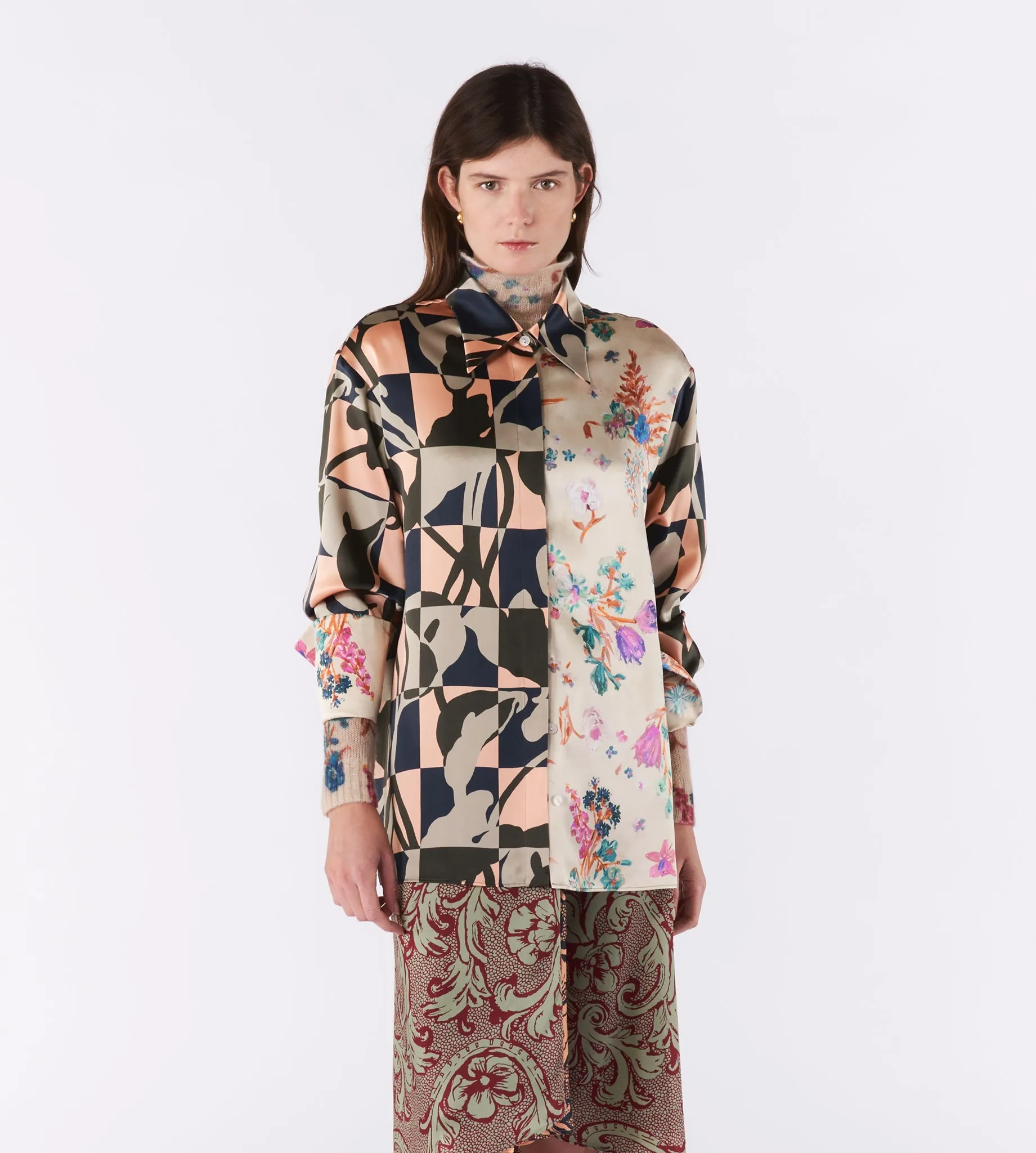 Bonnie - Camicia versatile in seta