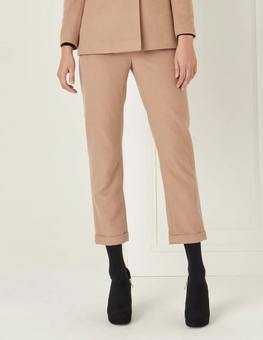 BORA AKSU Wool Versatile Pleated Trousers