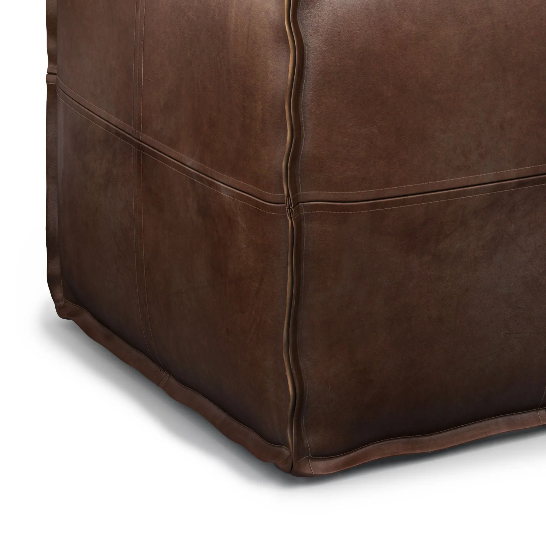 Brody - Versatile Square Pouf by Couch.com