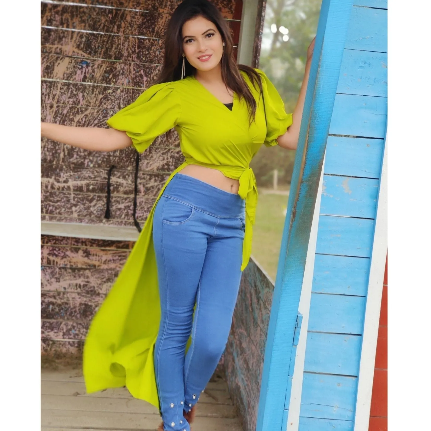 Carol Wrap Around Top