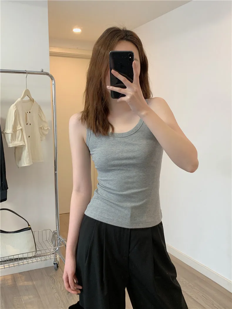 Cotton tank top (preorder/ 5 colours)