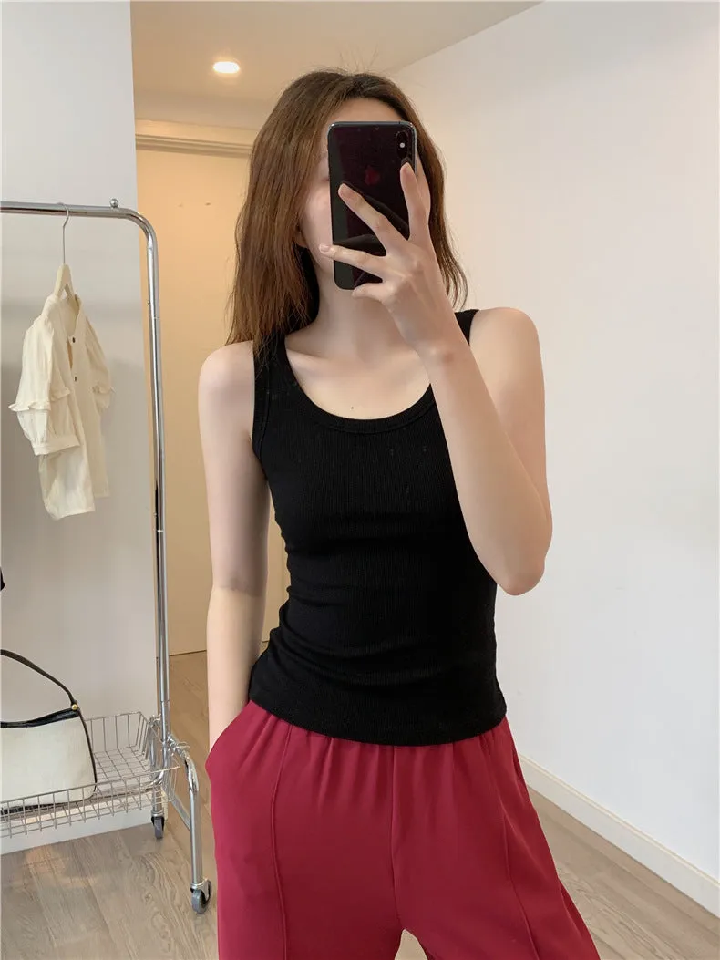 Cotton tank top (preorder/ 5 colours)