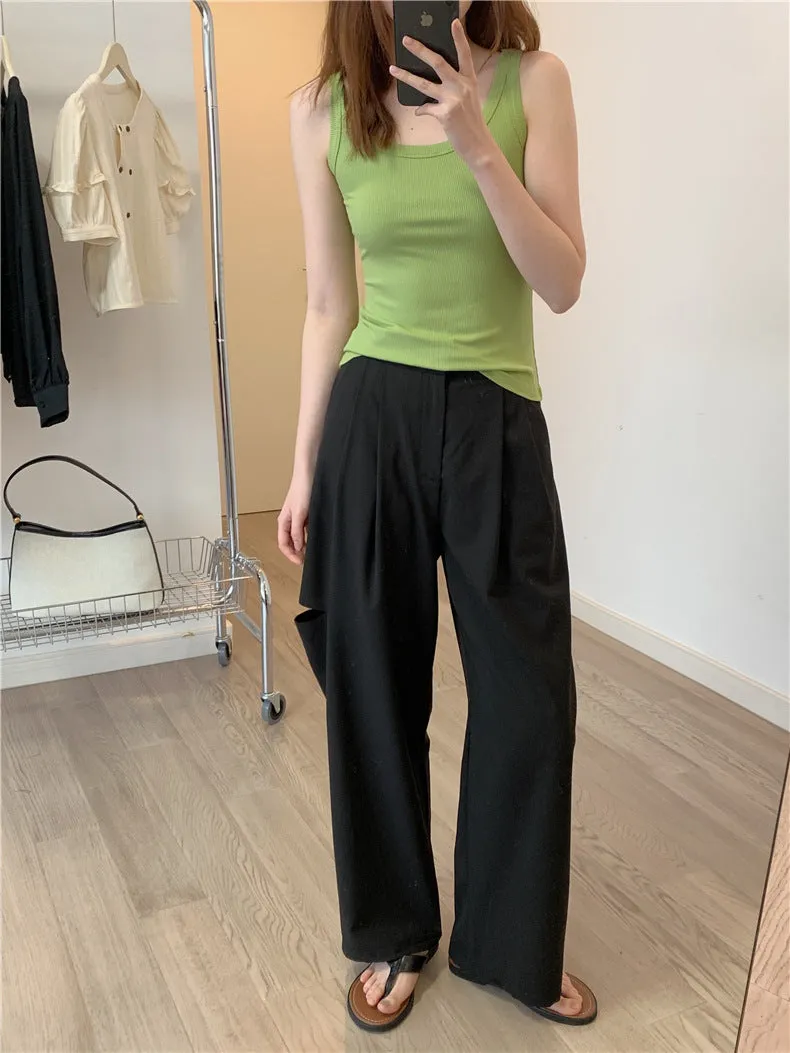 Cotton tank top (preorder/ 5 colours)