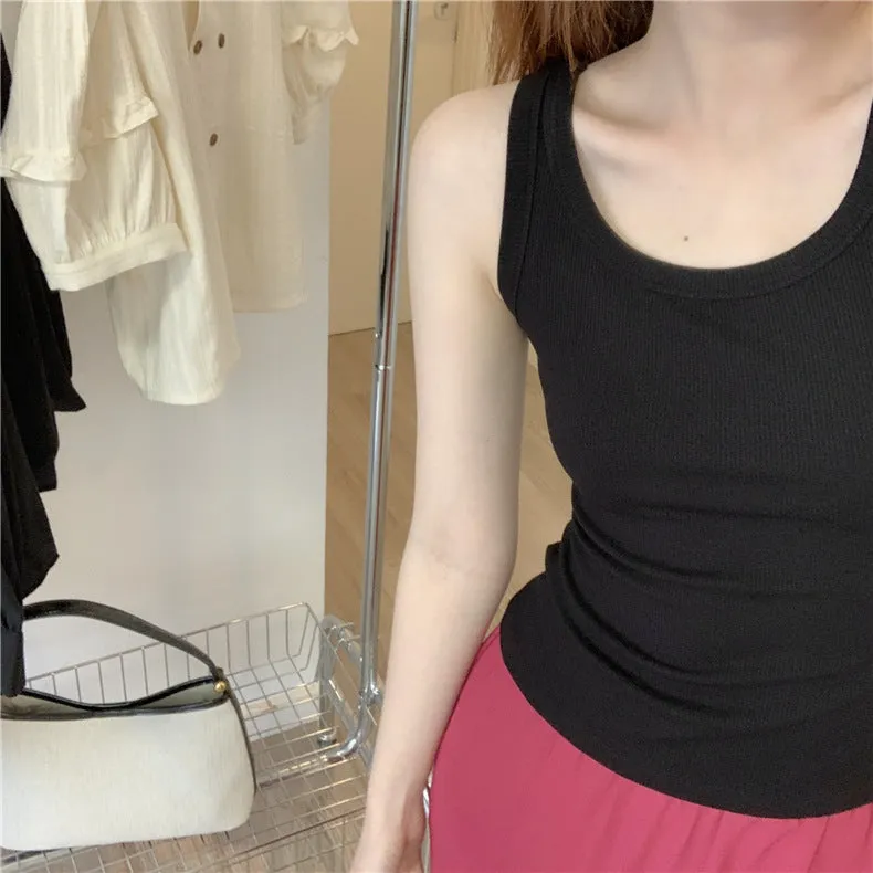 Cotton tank top (preorder/ 5 colours)