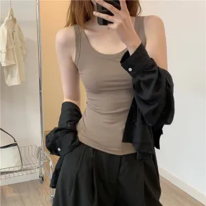 Cotton tank top (preorder/ 5 colours)