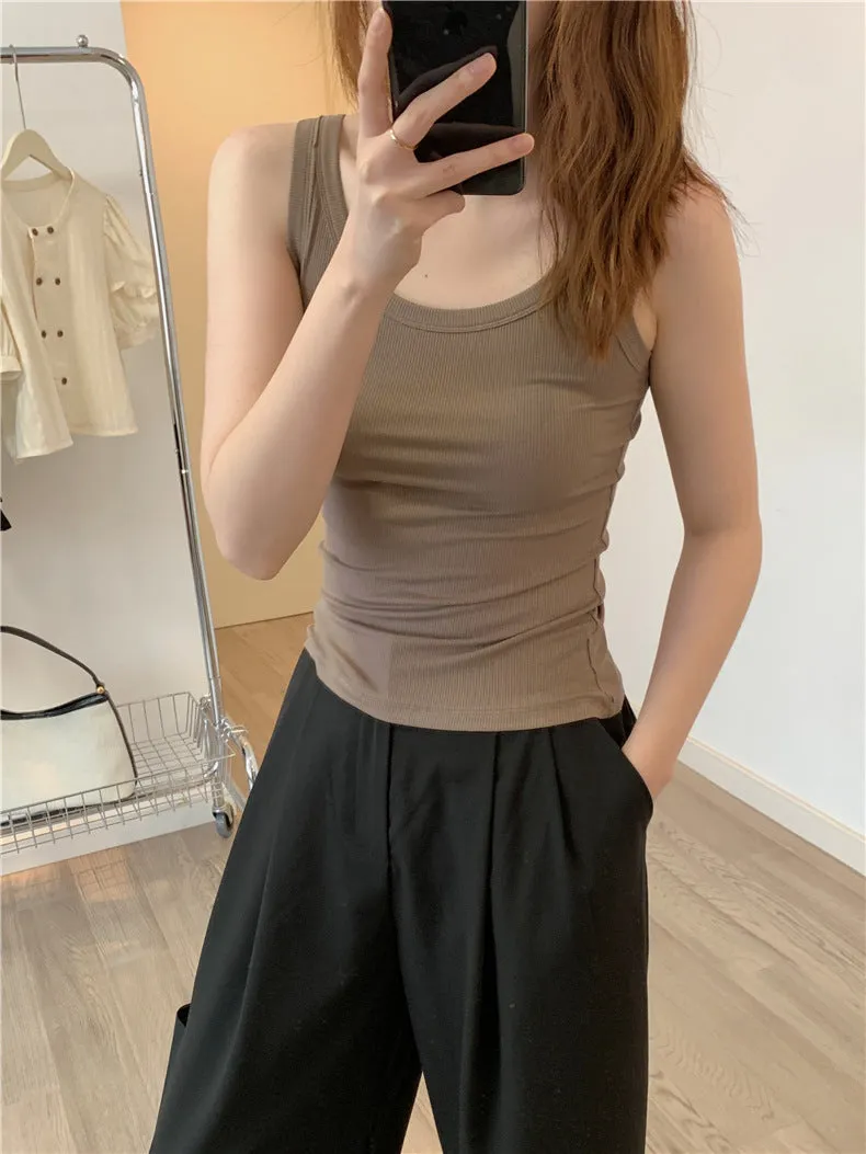 Cotton tank top (preorder/ 5 colours)