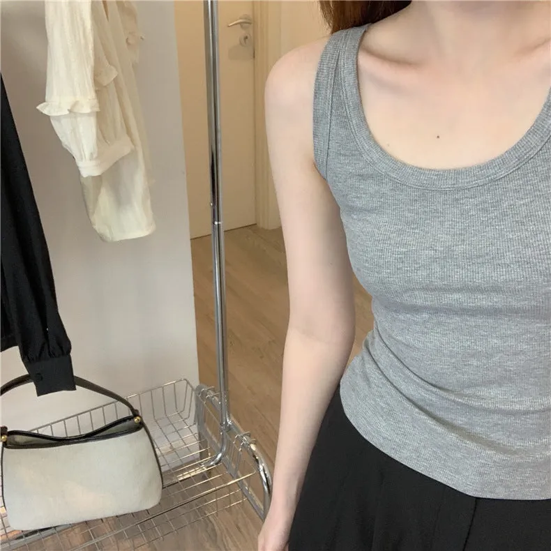 Cotton tank top (preorder/ 5 colours)