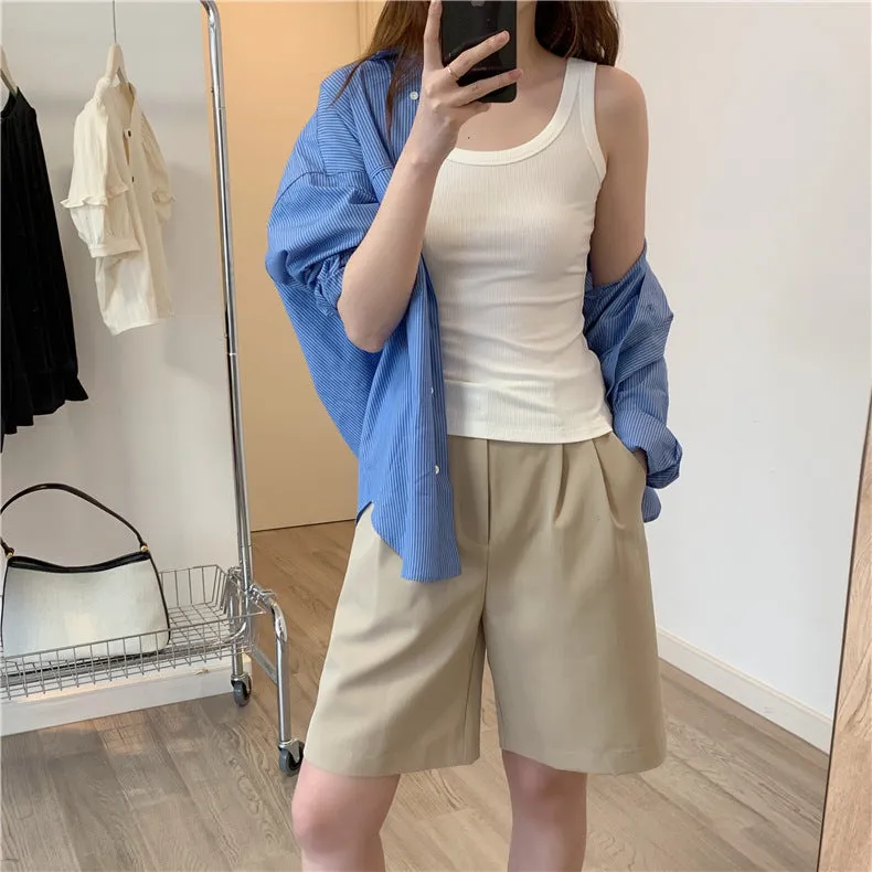 Cotton tank top (preorder/ 5 colours)