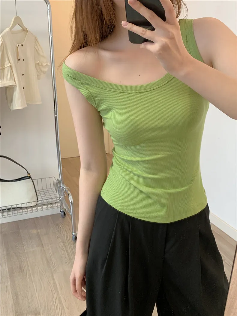 Cotton tank top (preorder/ 5 colours)