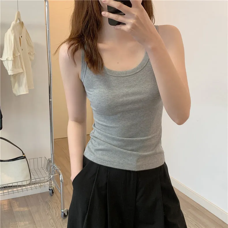 Cotton tank top (preorder/ 5 colours)