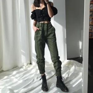 High Waist Loose Joggers
