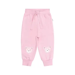 Huxbaby Daisy Furry Bear Trackies - Lilac Mist