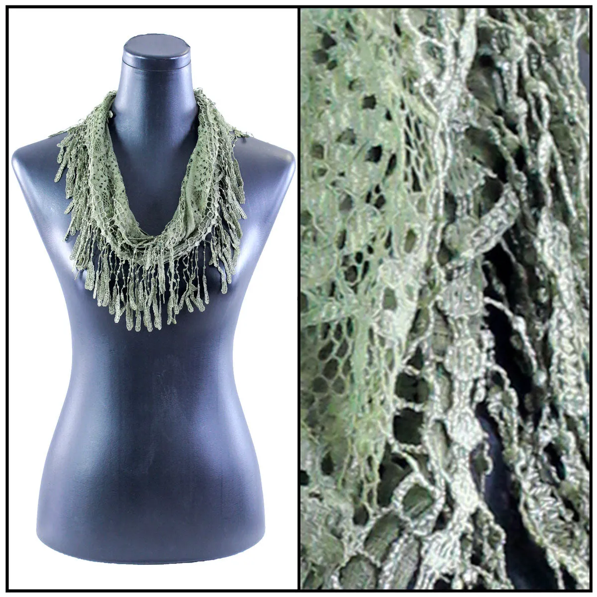 Infinity Lace Fashion Scarf