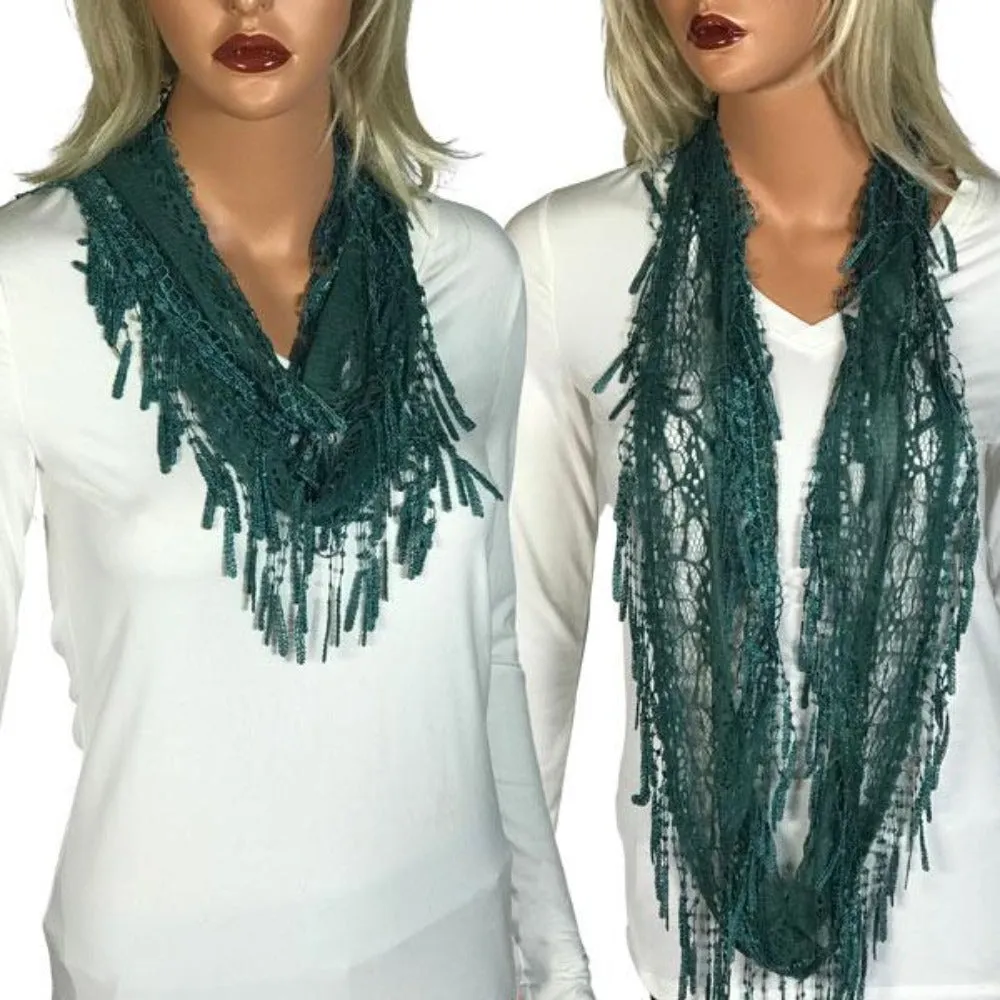 Infinity Lace Fashion Scarf
