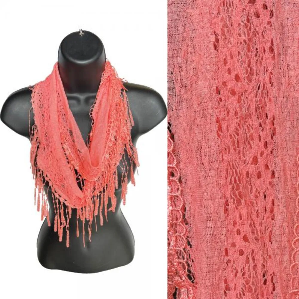 Infinity Lace Fashion Scarf