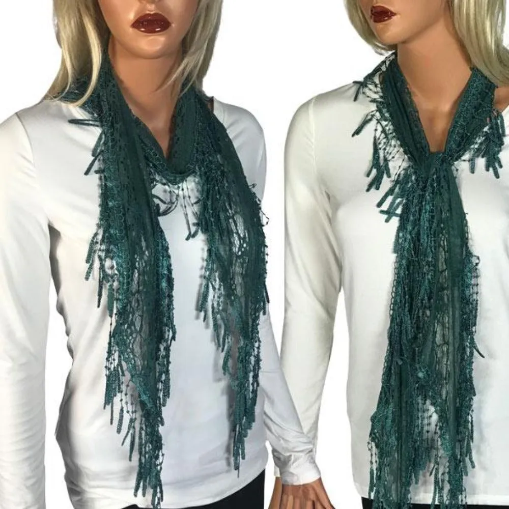 Infinity Lace Fashion Scarf