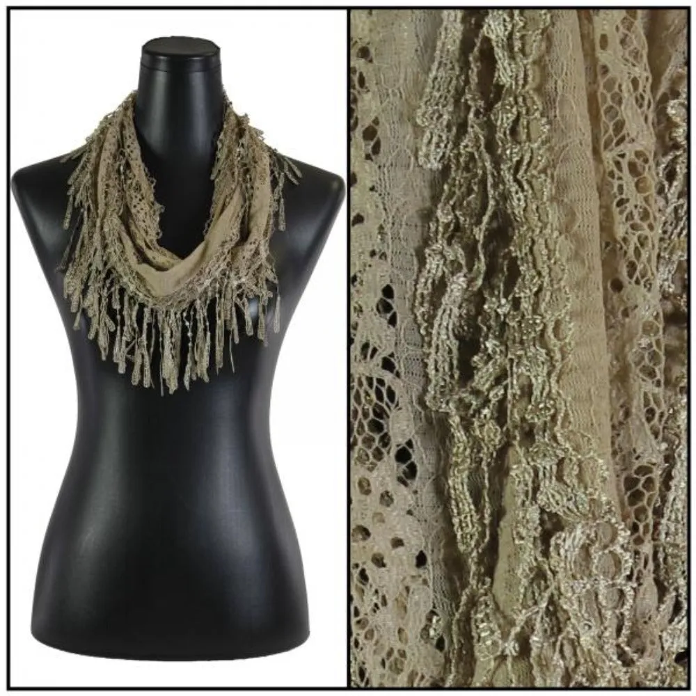 Infinity Lace Fashion Scarf