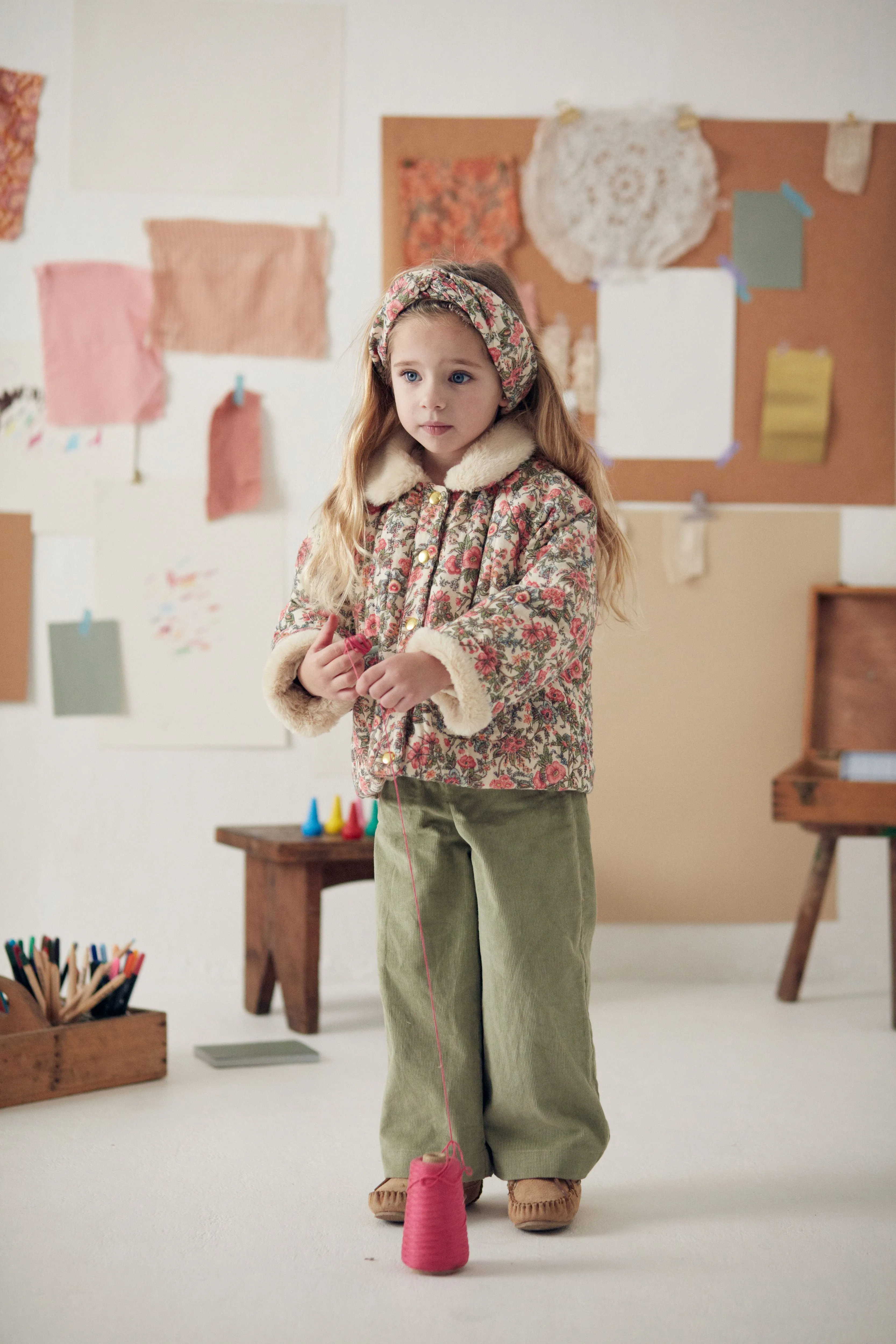 Jasmina Jacket, Ivory Ench Fields