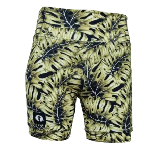 Kids High Waist Funky Pants - Tropical Night