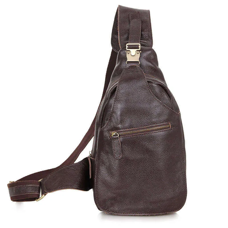 Leather Crossbody Sling Bag – Stylish & Versatile