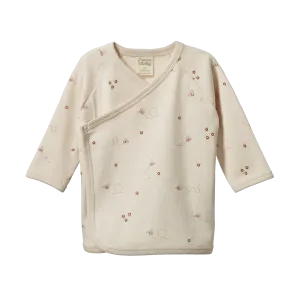Nature Baby Kimono Jacket - Bumble Bee Print
