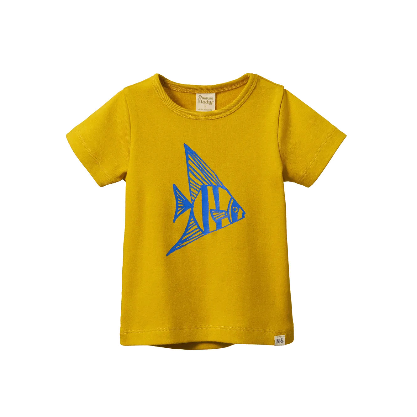 Nature Baby River Tee - Atlantic Fish Print