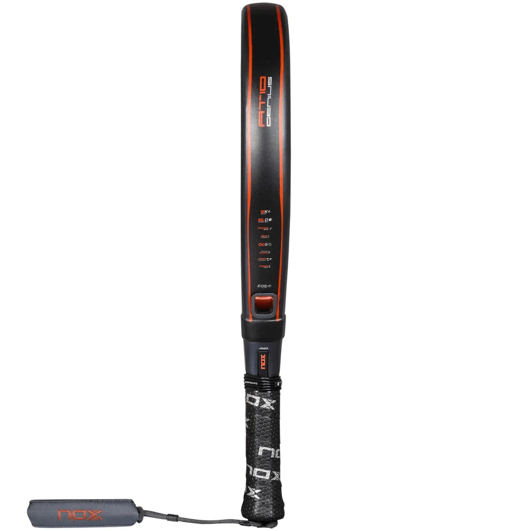 NOX AT10 Genius 18K Alum Agustin Tapia 2025 Padel Racket