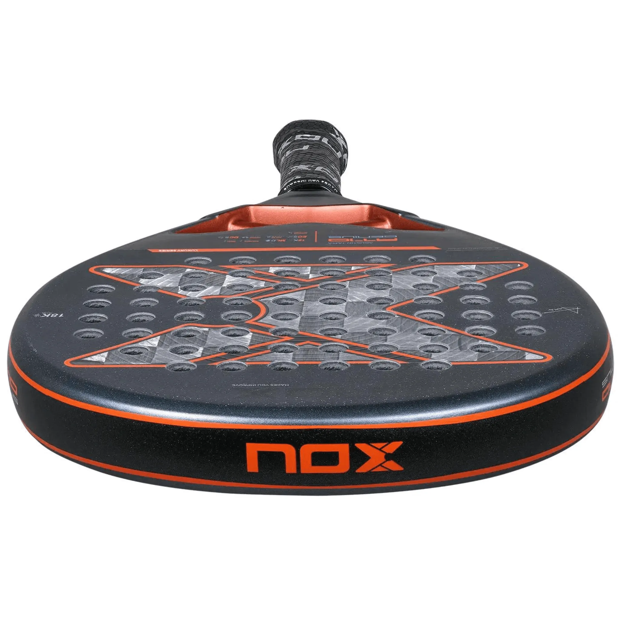 NOX AT10 Genius 18K Alum Agustin Tapia 2025 Padel Racket