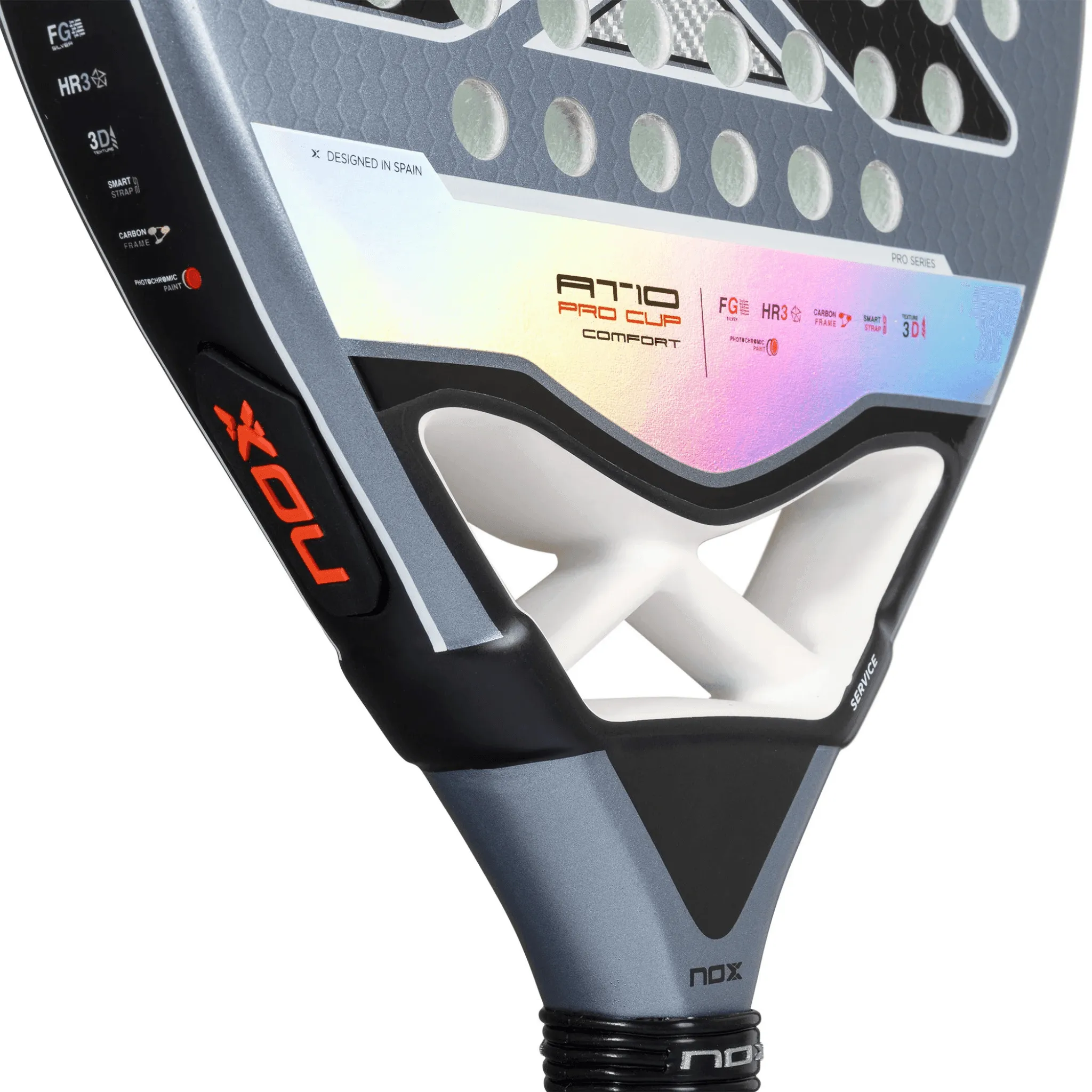 Nox AT10 Pro Cup COMFORT Padel Racket by Agustin Tapia