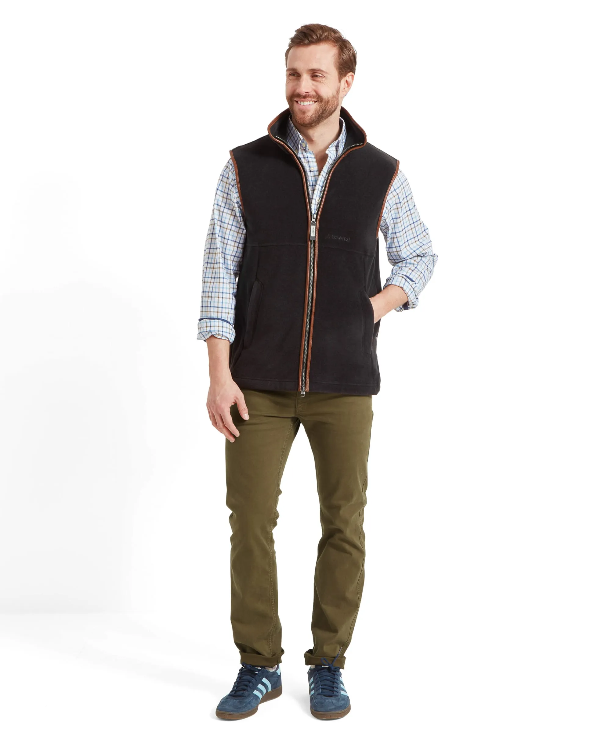 Oakham Fleece Gilet - Gunmetal