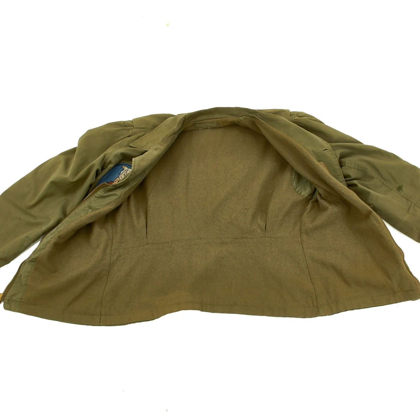 Original U.S. WWII Navy VB-89 (Bomber Squadron 89) Named Deck Jacket