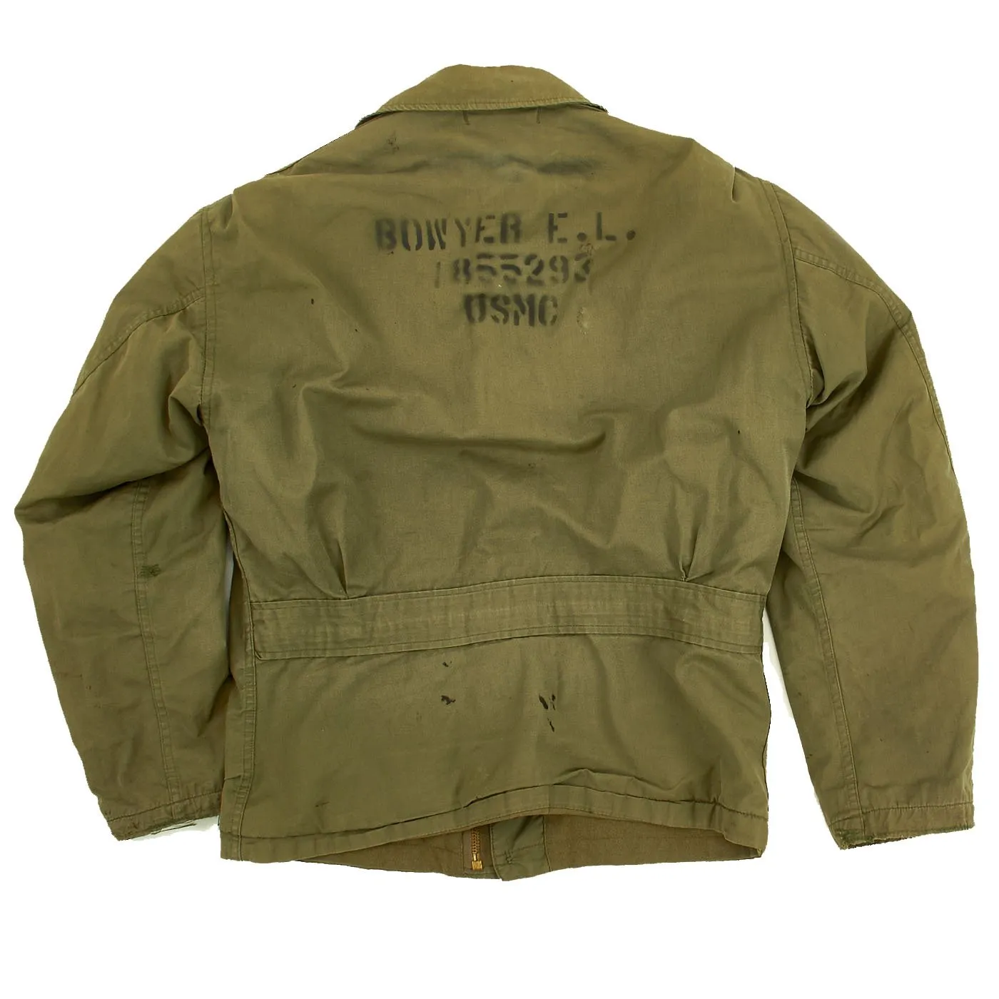 Original U.S. WWII Navy VB-89 (Bomber Squadron 89) Named Deck Jacket