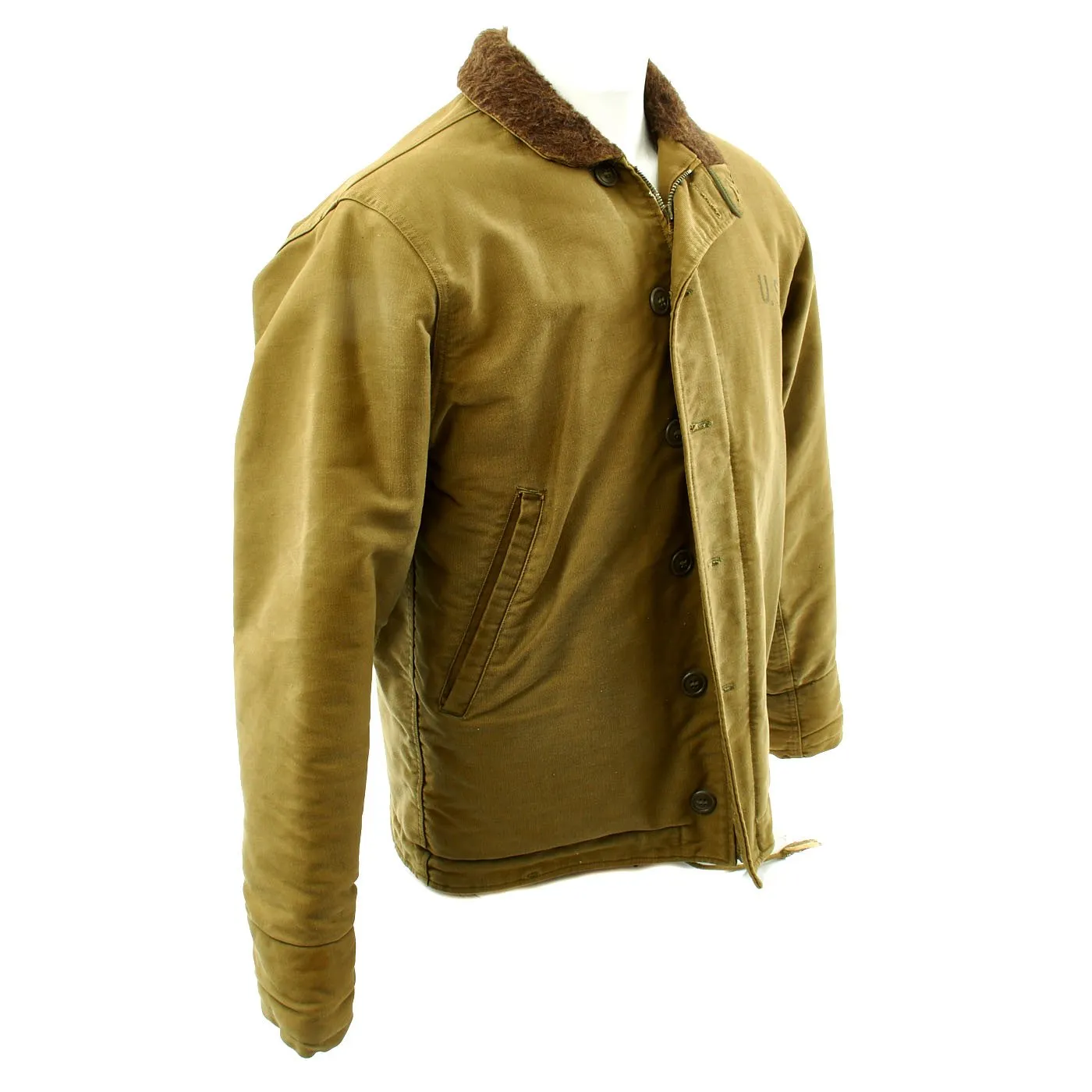 Original U.S. WWII USN N1 Navy Deck Jacket - Size 40