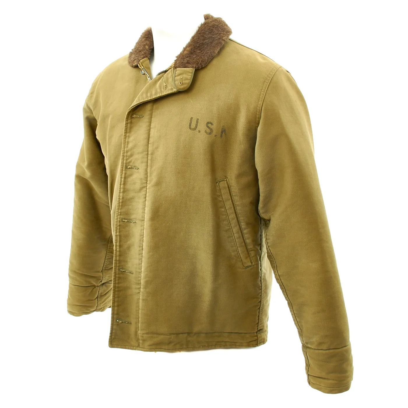 Original U.S. WWII USN N1 Navy Deck Jacket - Size 40