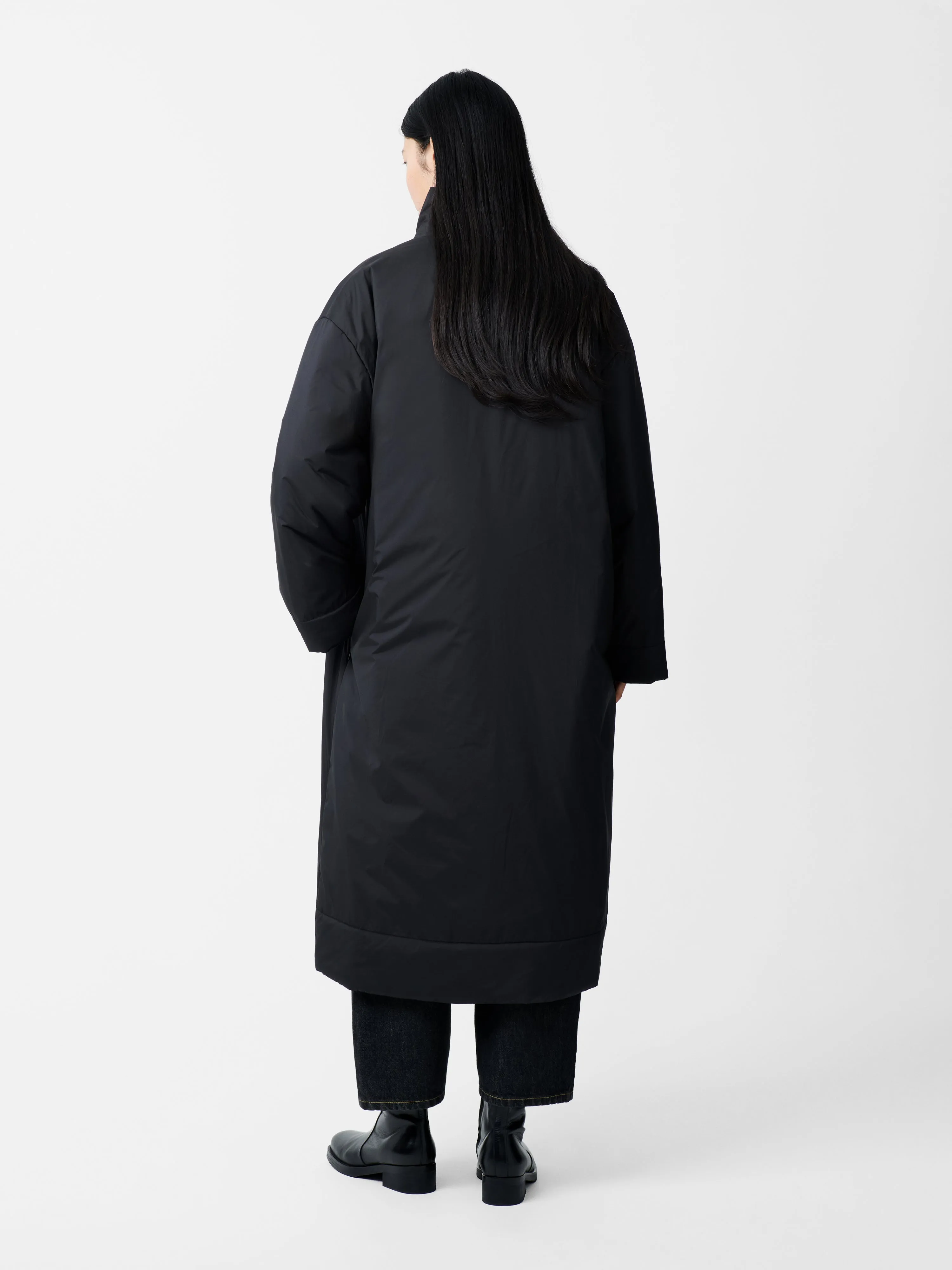 Pallan Down Coat in Black