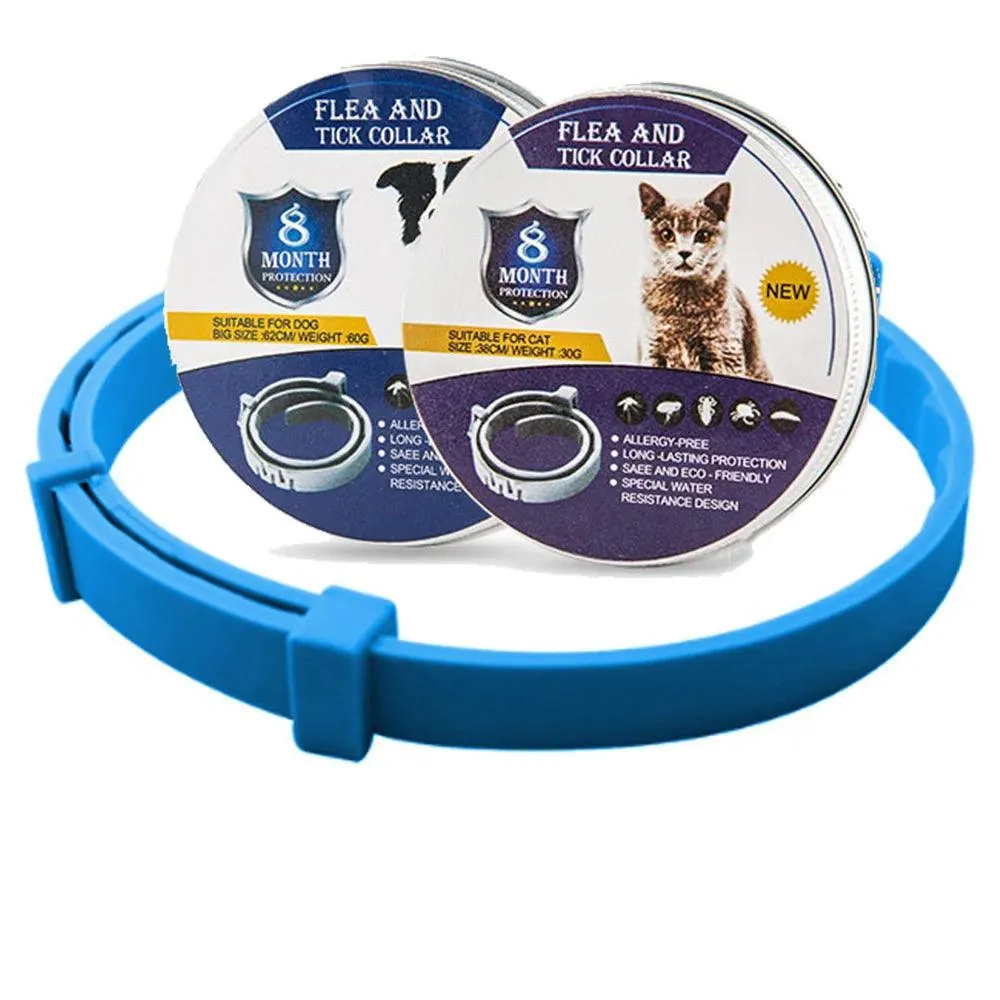 Pet Flea and Tick Collar for Cats - Up to 8 Months Protection