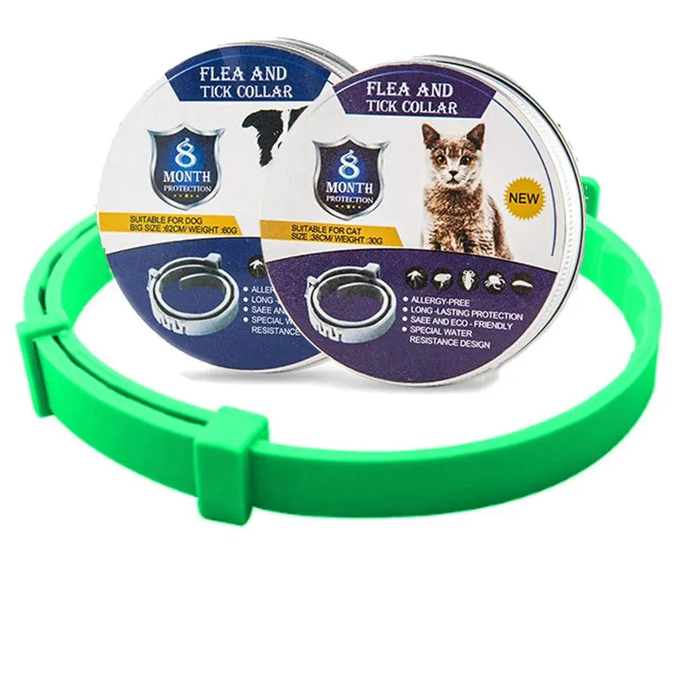 Pet Flea and Tick Collar for Cats - Up to 8 Months Protection