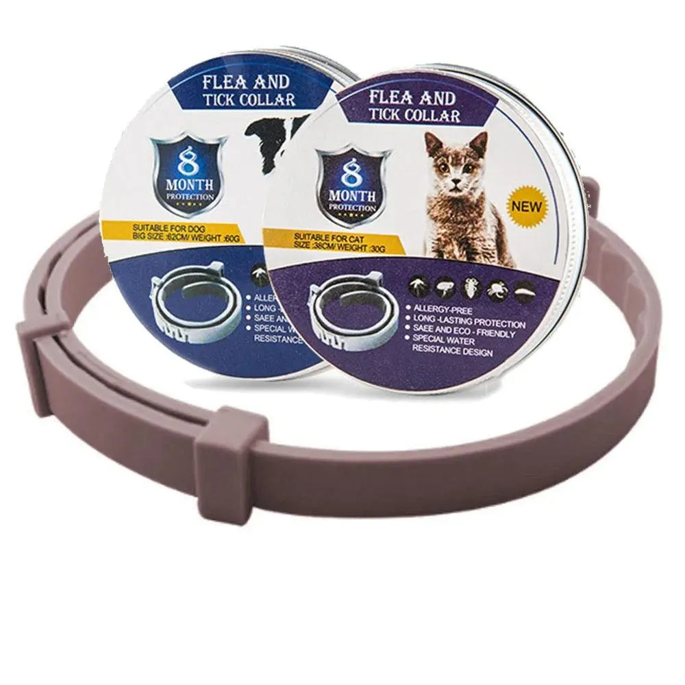 Pet Flea and Tick Collar for Cats - Up to 8 Months Protection