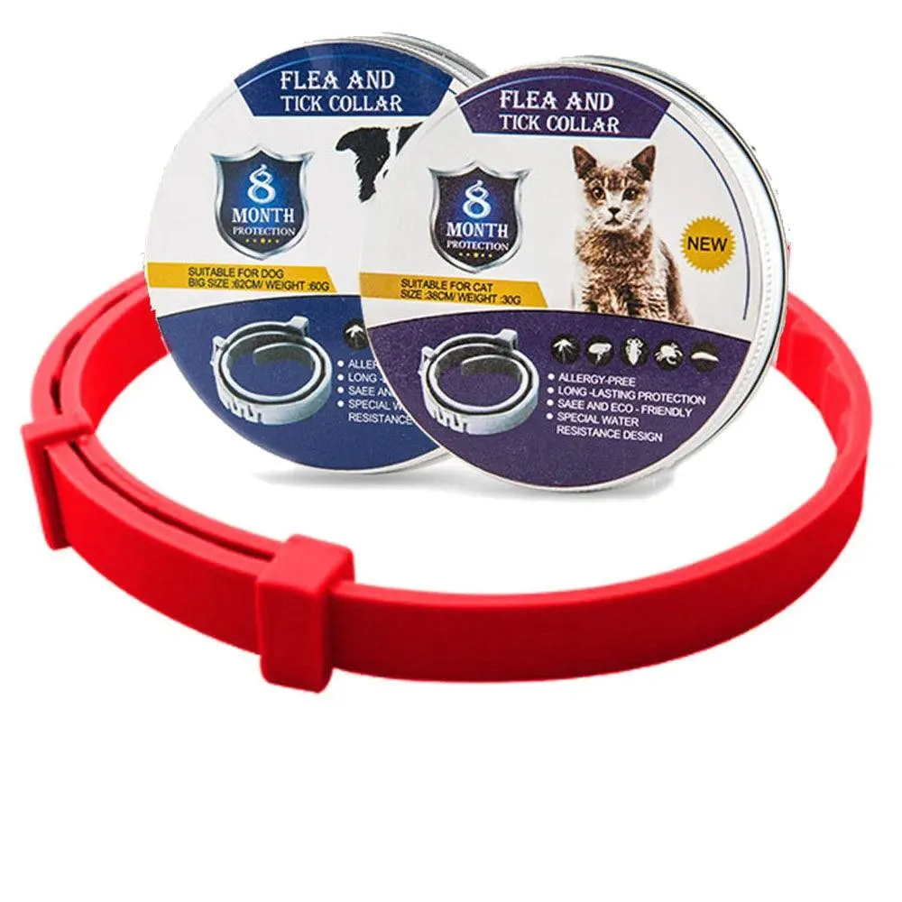 Pet Flea and Tick Collar for Cats - Up to 8 Months Protection