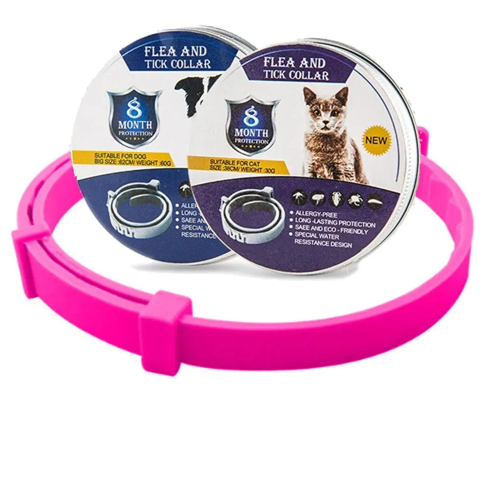 Pet Flea and Tick Collar for Cats - Up to 8 Months Protection