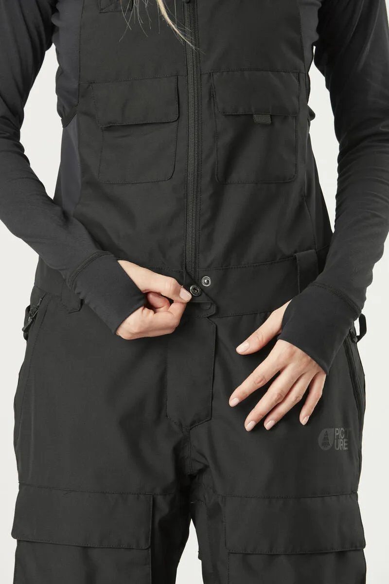 Picture Organic Brita Bib Pants Womens 2024 Black