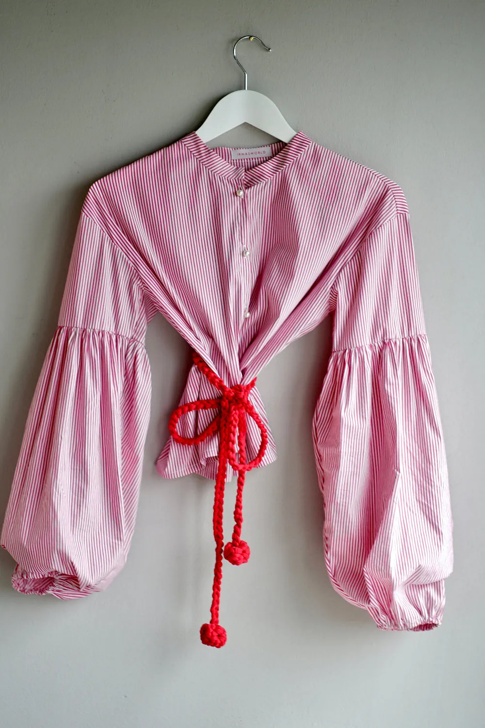 Pom Pom belt red