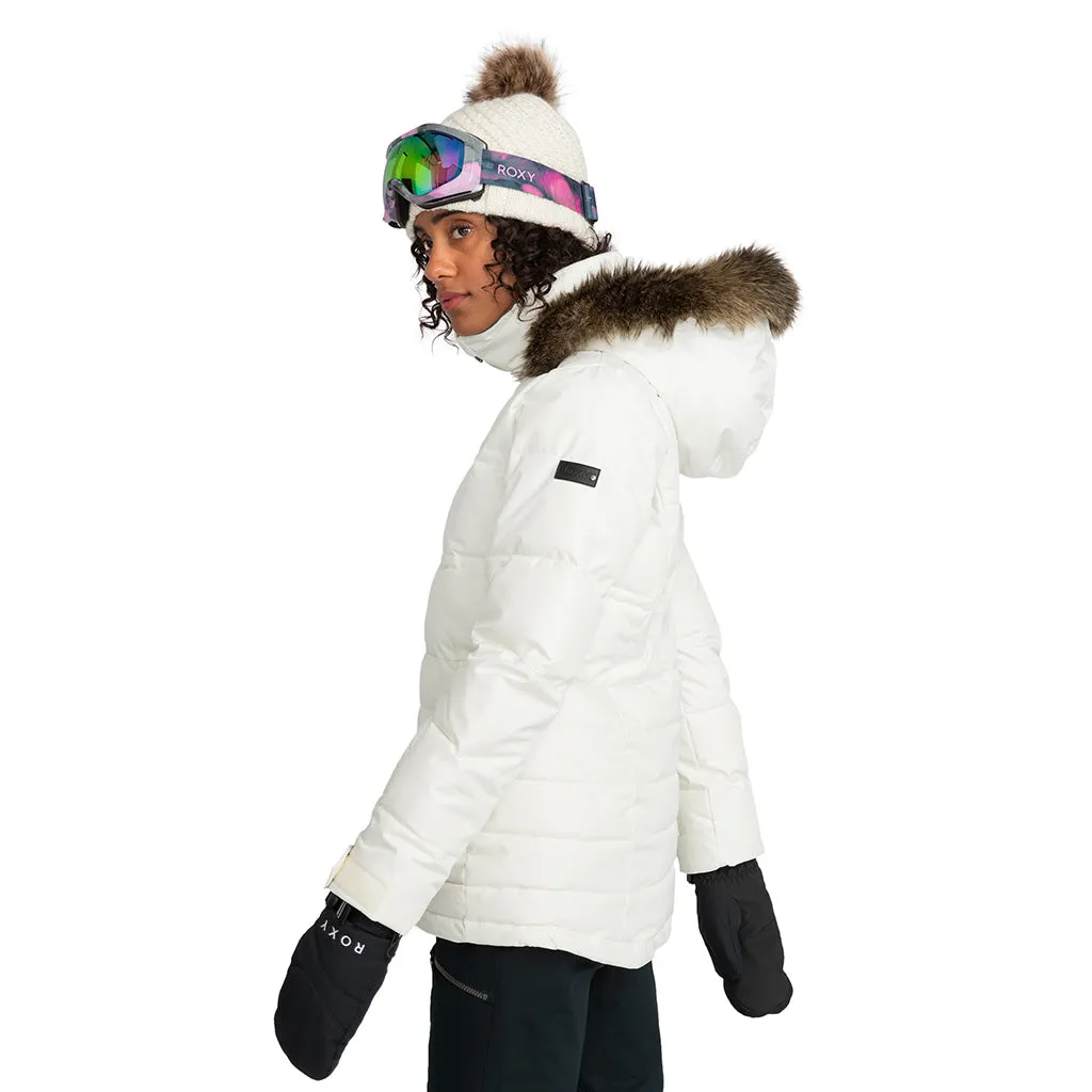Roxy 2024 Quinn Jacket - Egret