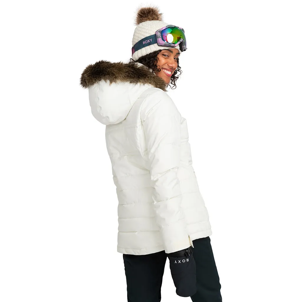 Roxy 2024 Quinn Jacket - Egret