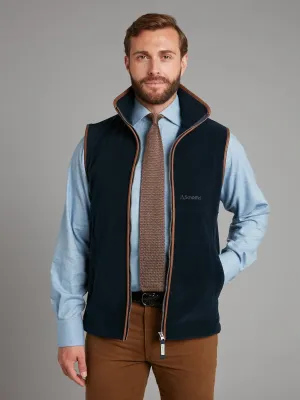 Schoffel Oakham Fleece Vest - Navy